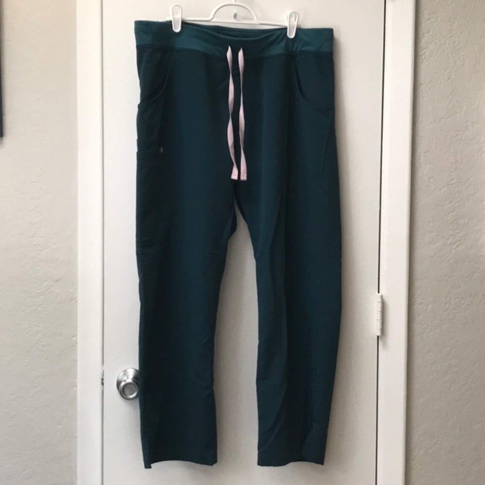 Figs Kade Cargo Scrub pants Caribbean blue LP